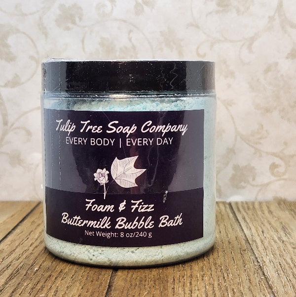Foam & Fizz Buttermilk Bubble Bath Powder